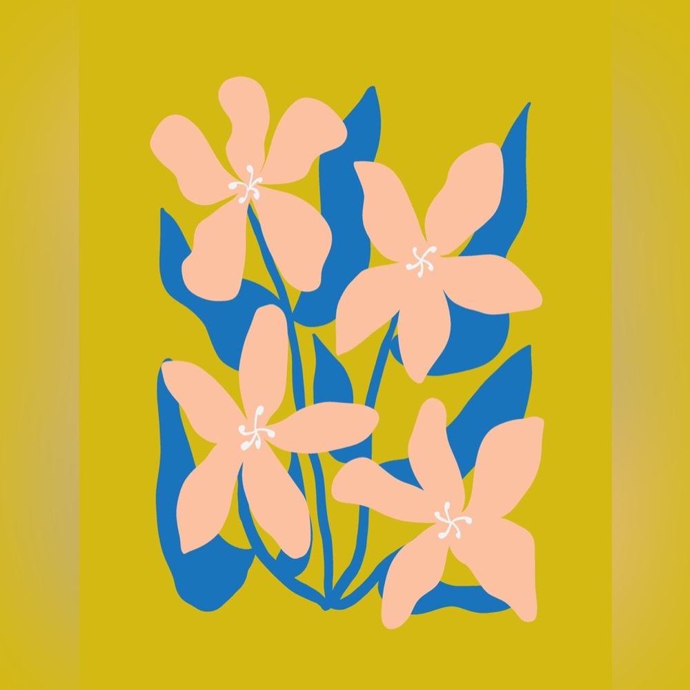 The Coconut Collective May Art Print by Aida Salehi NWT!